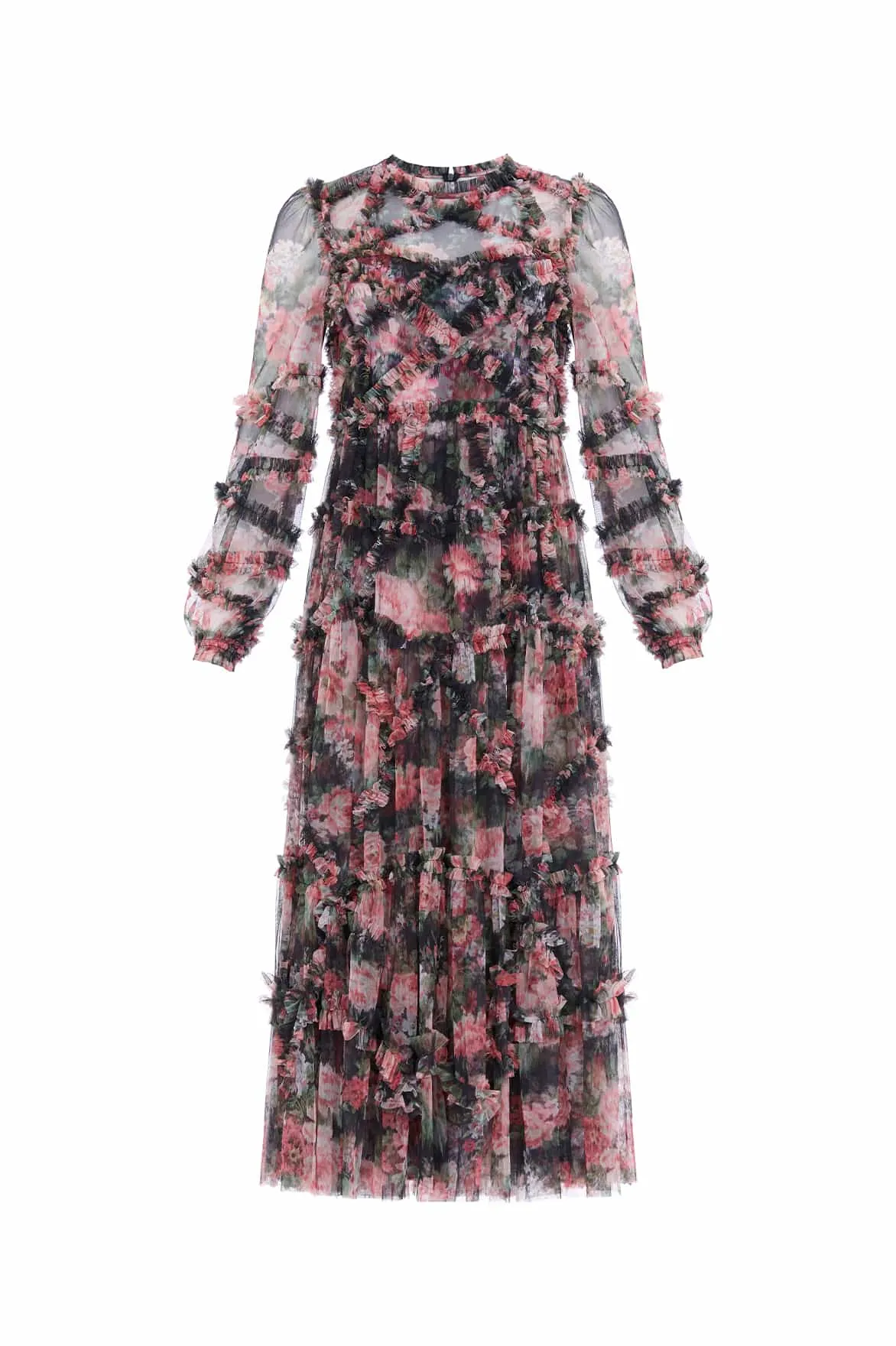 Midnight Dance Ruffle Ballerina Dress sold by Needle & Thread product image thumbnail 2