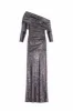 Nova One-Shoulder Ankle Gown sold by Needle & Thread