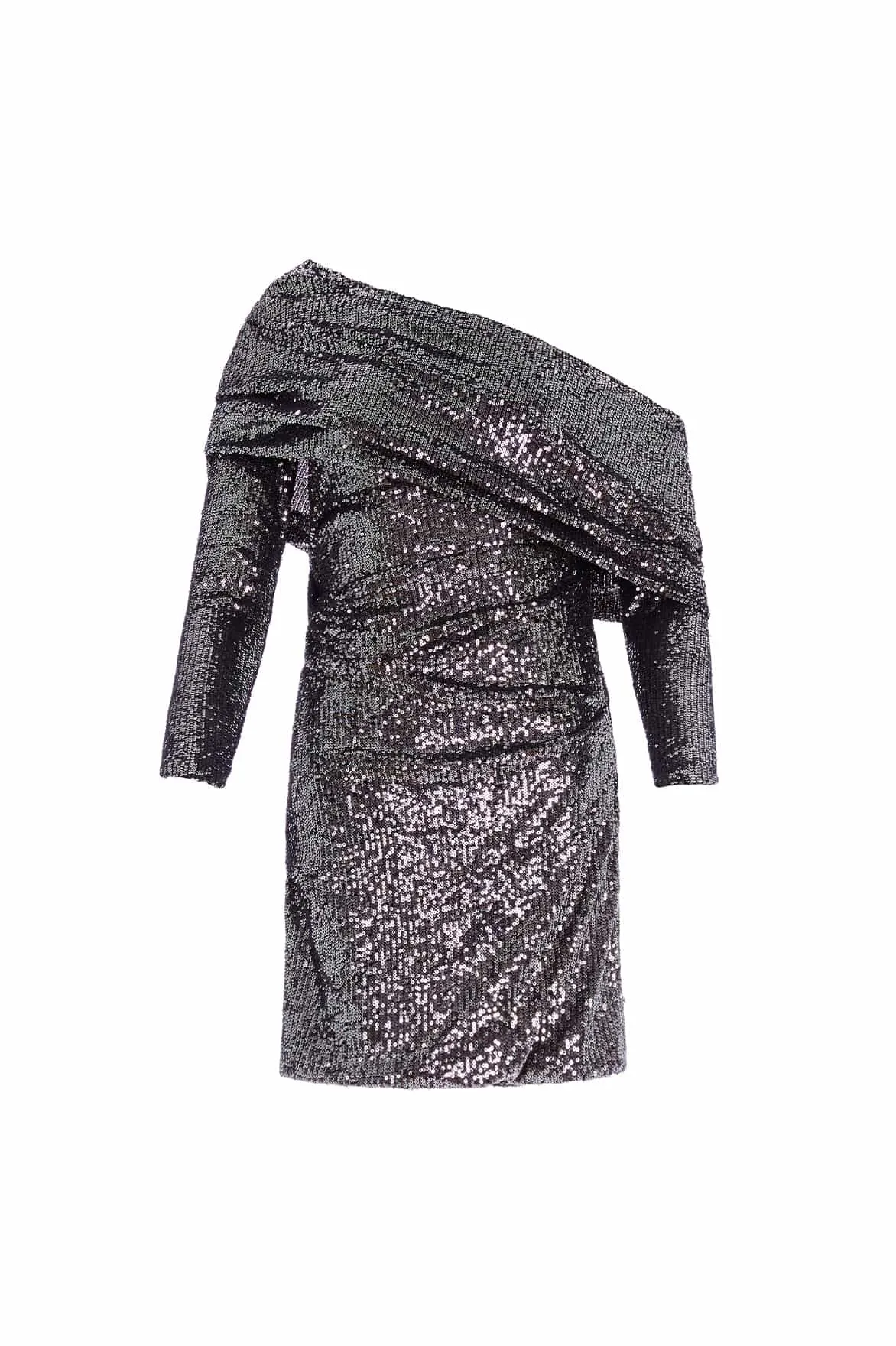 Nova One-Shoulder Micro Mini Dress sold by Needle & Thread product image thumbnail 2