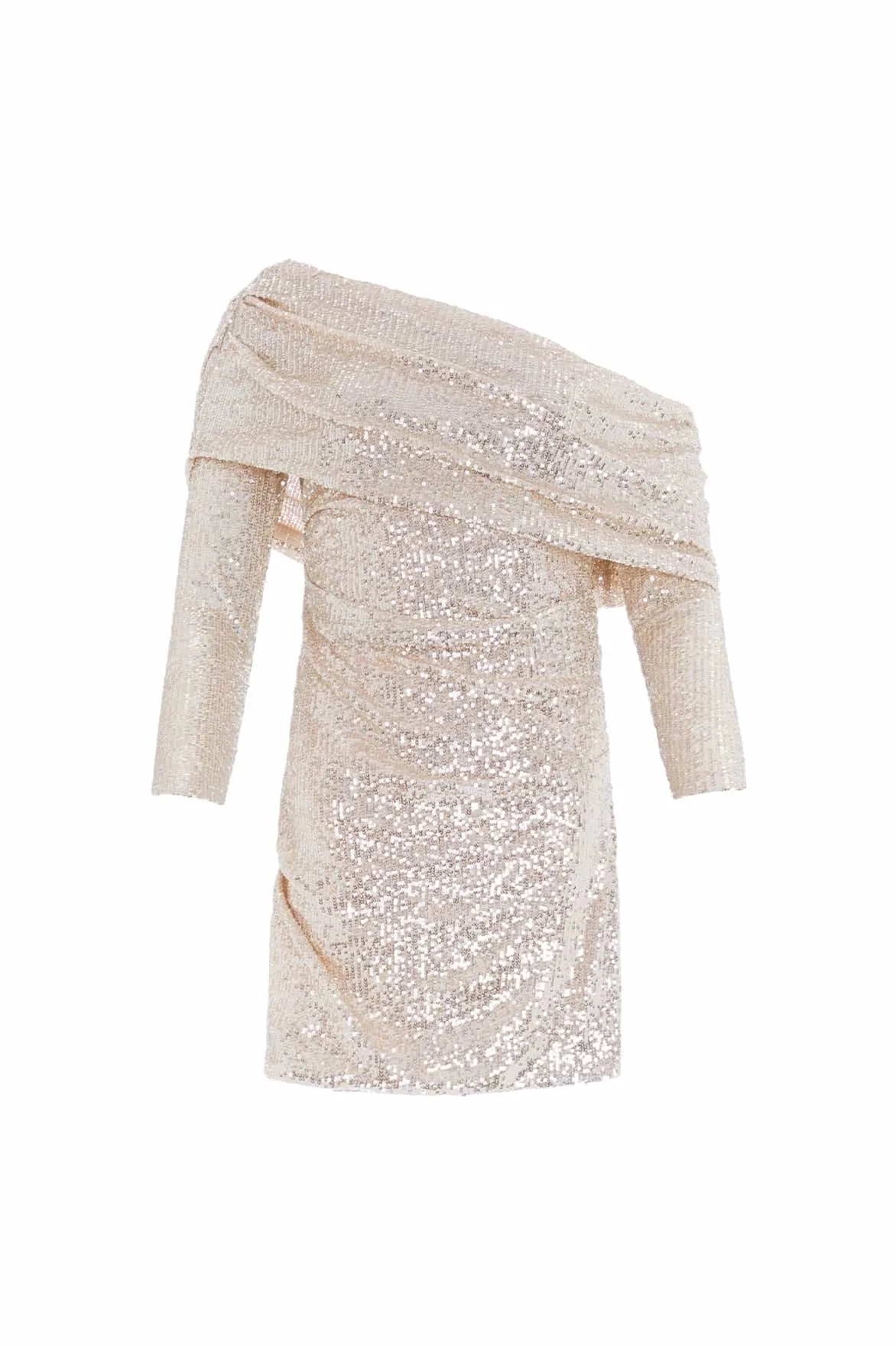 Nova One-Shoulder Micro Mini Dress sold by Needle & Thread product image thumbnail 2