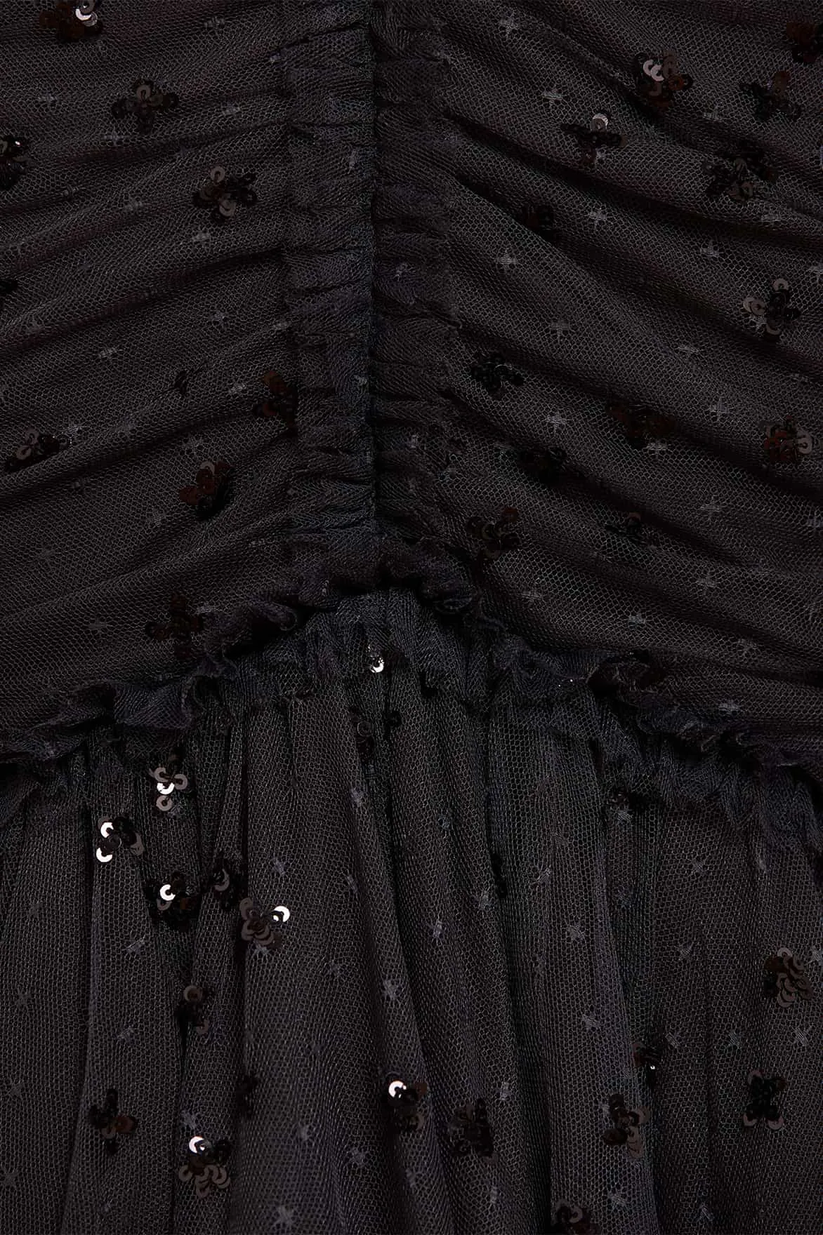 Scatter Sequin Long Sleeve Ankle Gown sold by Needle & Thread product image thumbnail 5