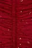 Scatter Sequin Strapless Ankle Gown sold by Needle & Thread