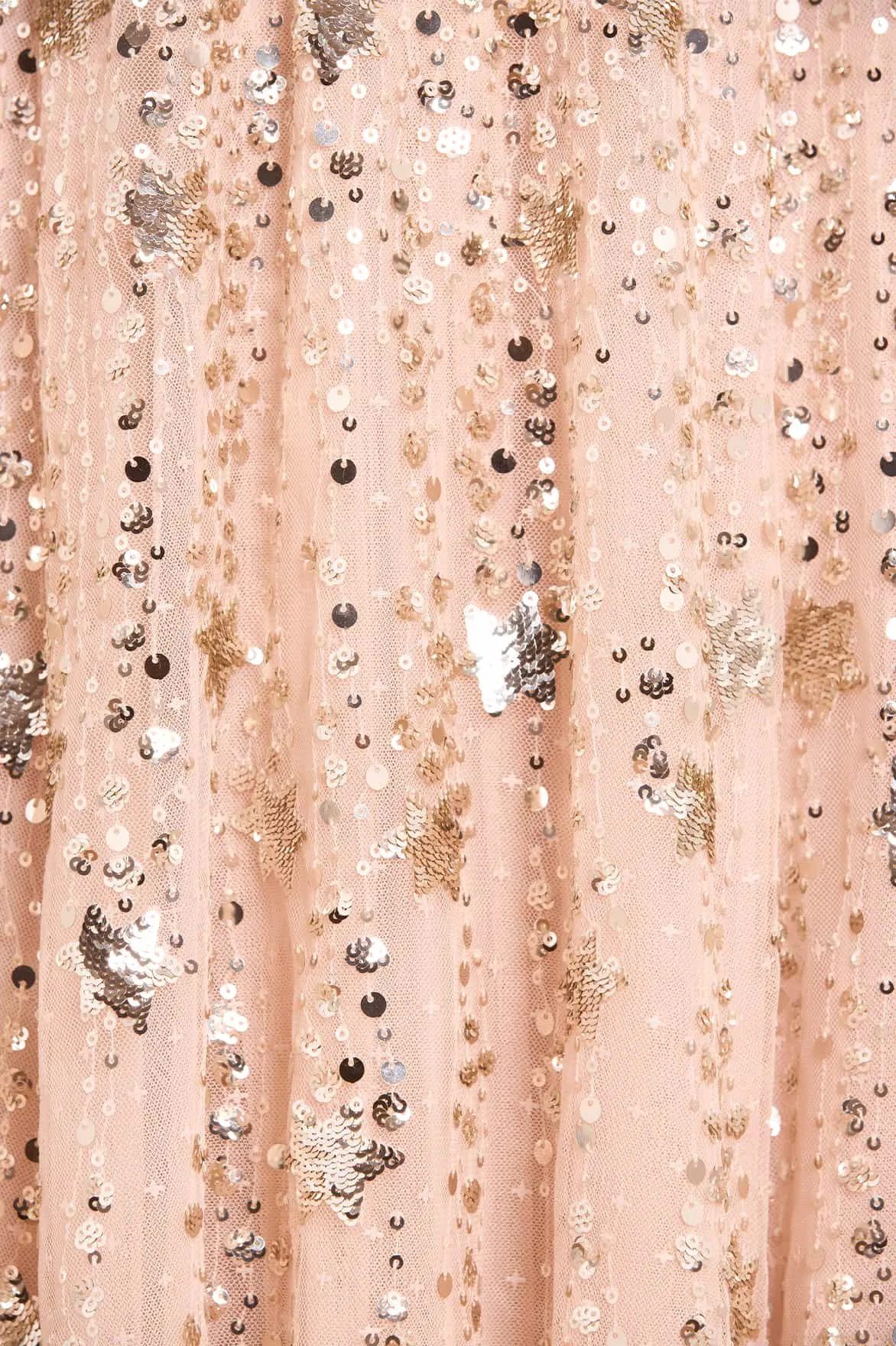 Shooting Stars Long Sleeve Ankle Gown sold by Needle & Thread product image thumbnail 5