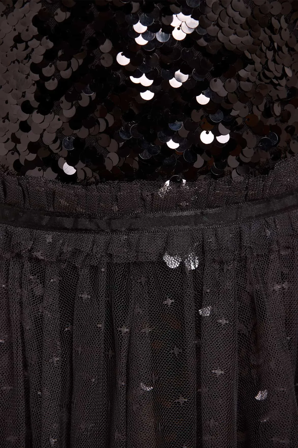 Ballet Sequin Bodysuit Ankle Gown sold by Needle & Thread product image thumbnail 5