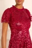 Deco Dot Ankle Gown sold by Needle & Thread