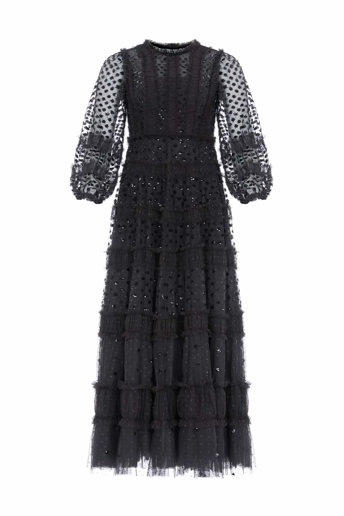 Dot Shimmer Ankle Gown sold by Needle & Thread product image thumbnail 2