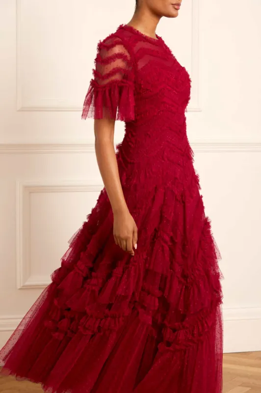 Elia Short Sleeve Gown sold by Needle & Thread