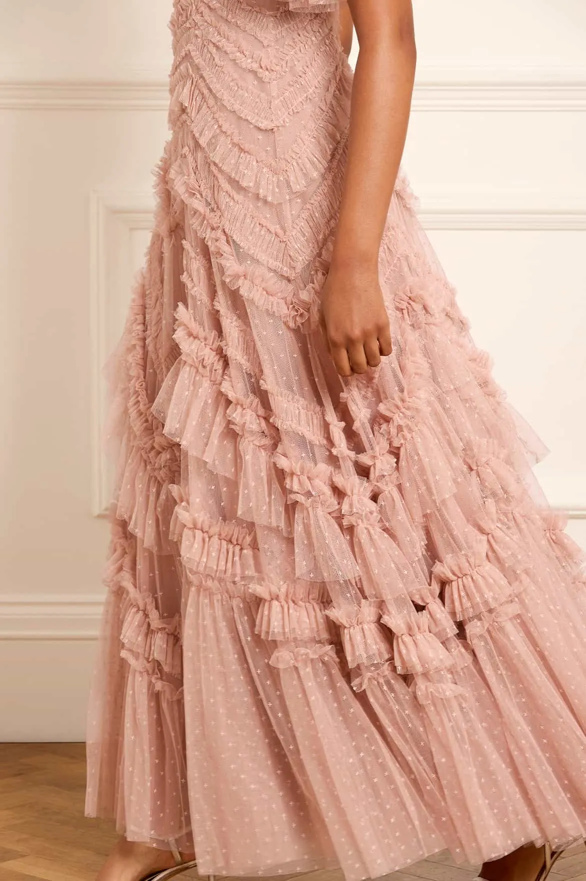 Elia Short Sleeve Gown sold by Needle & Thread product image thumbnail 3