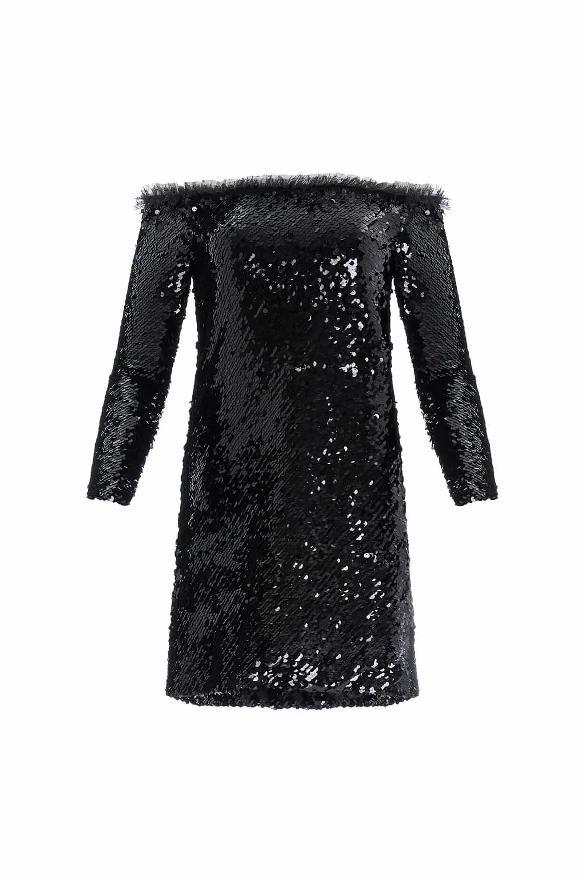 Evie Off-Shoulder Micro Mini Dress sold by Needle & Thread product image thumbnail 2