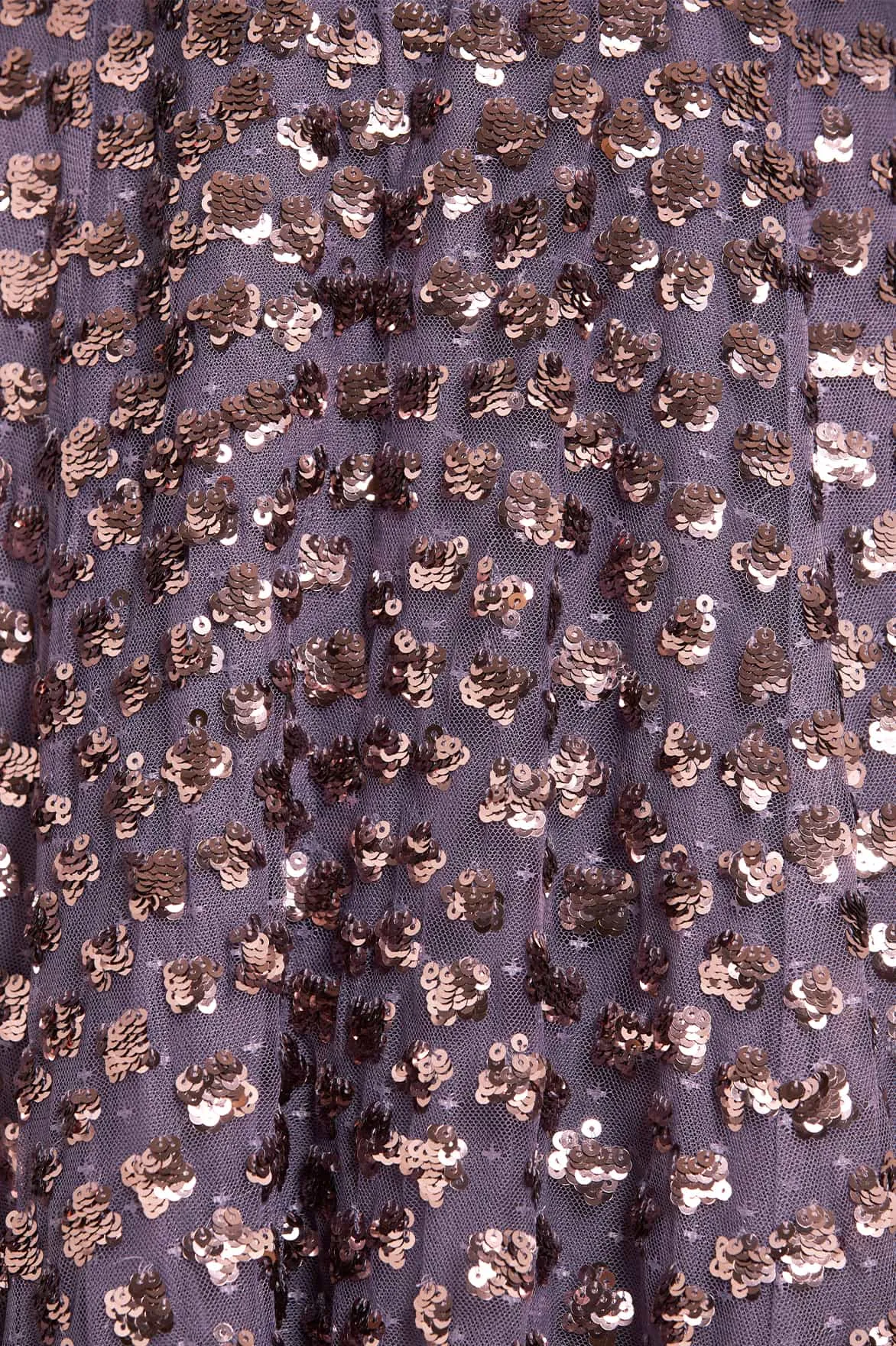 Glisten Long Sleeve Ankle Gown sold by Needle & Thread product image thumbnail 4