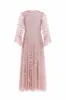Glisten Long Sleeve Ankle Gown sold by Needle & Thread