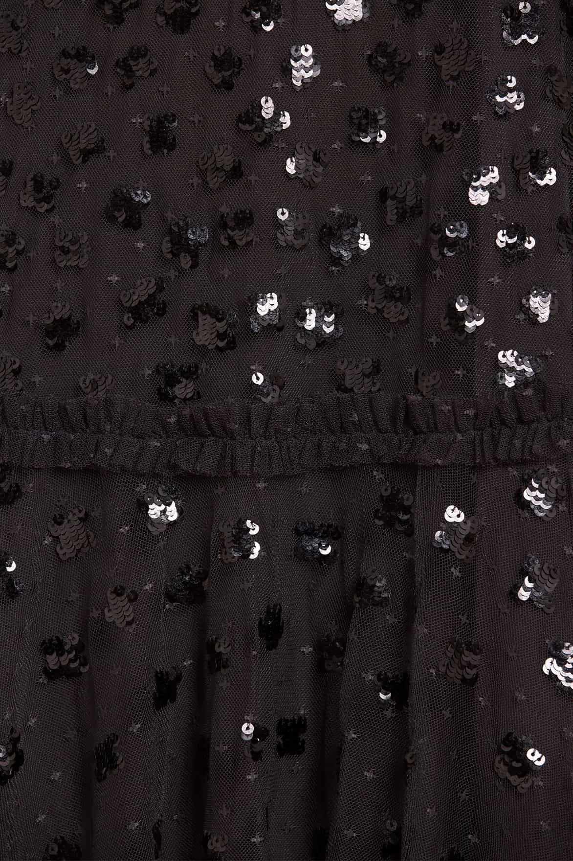 Glisten Tiered Ankle Gown sold by Needle & Thread product image thumbnail 4