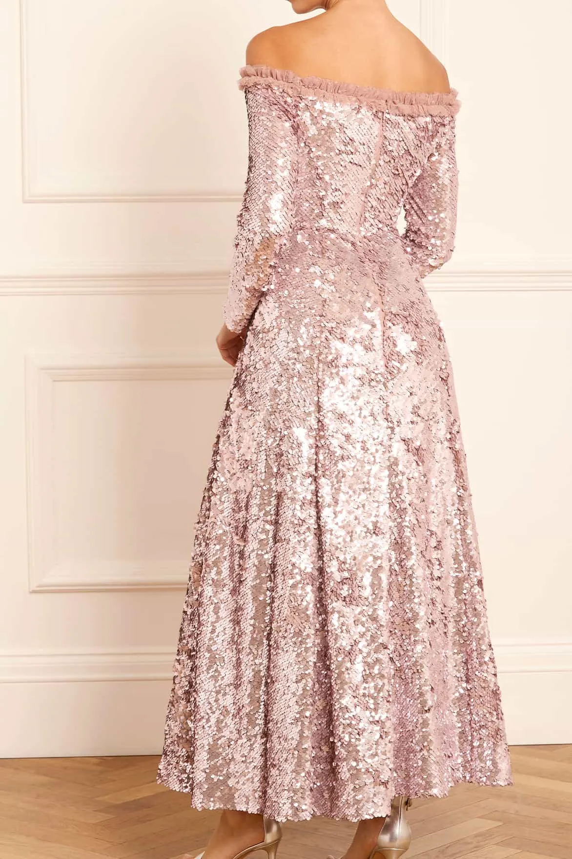 Hallie Ankle Gown sold by Needle & Thread product image thumbnail 4