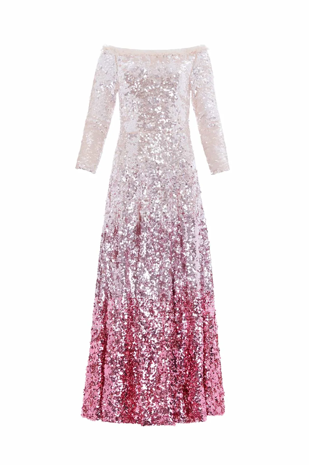 Hallie Ombre Ankle Gown sold by Needle & Thread product image thumbnail 2