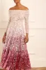 Hallie Ombre Ankle Gown sold by Needle & Thread