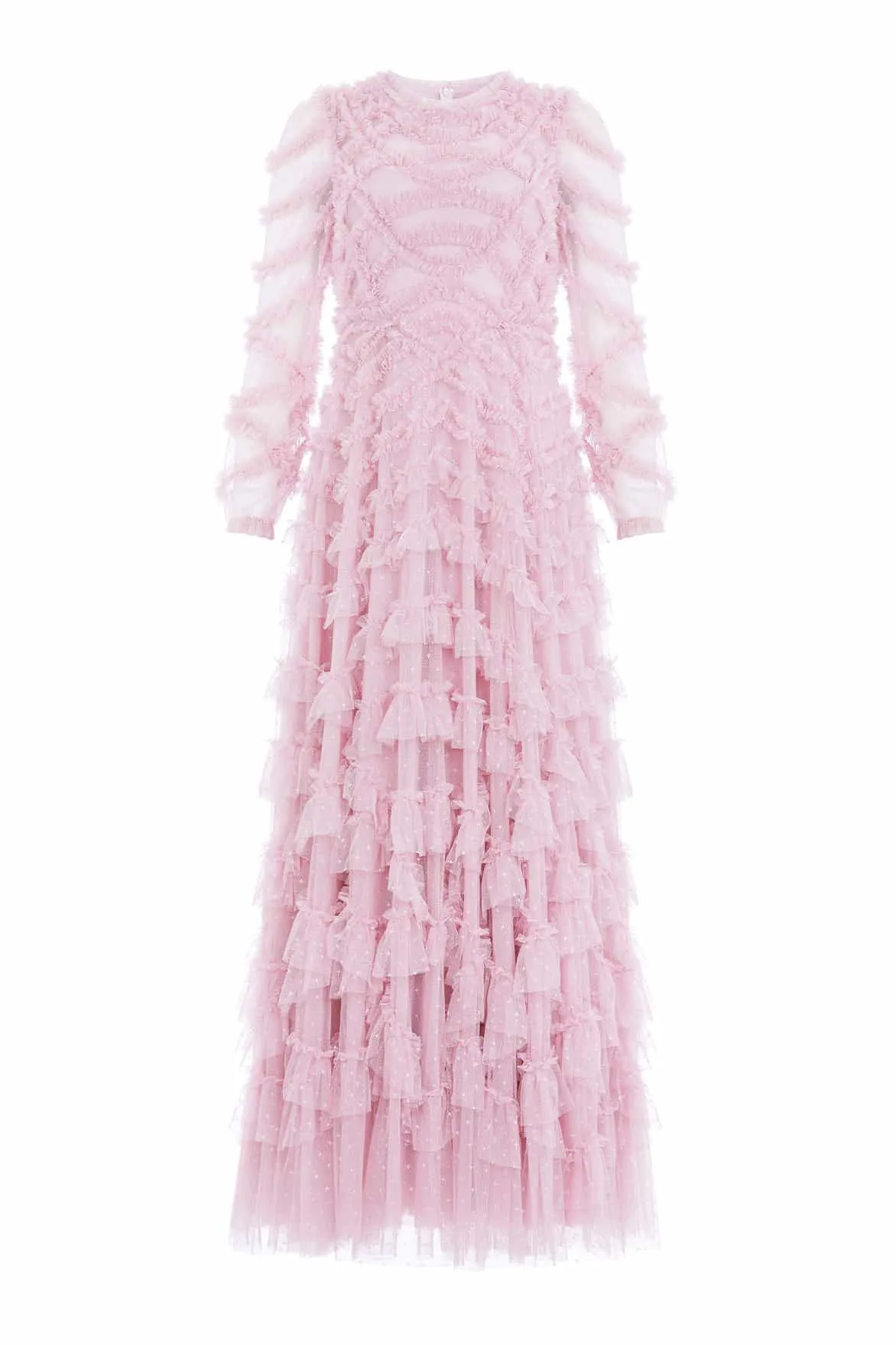 Lana Round Neck Gown sold by Needle & Thread product image thumbnail 2