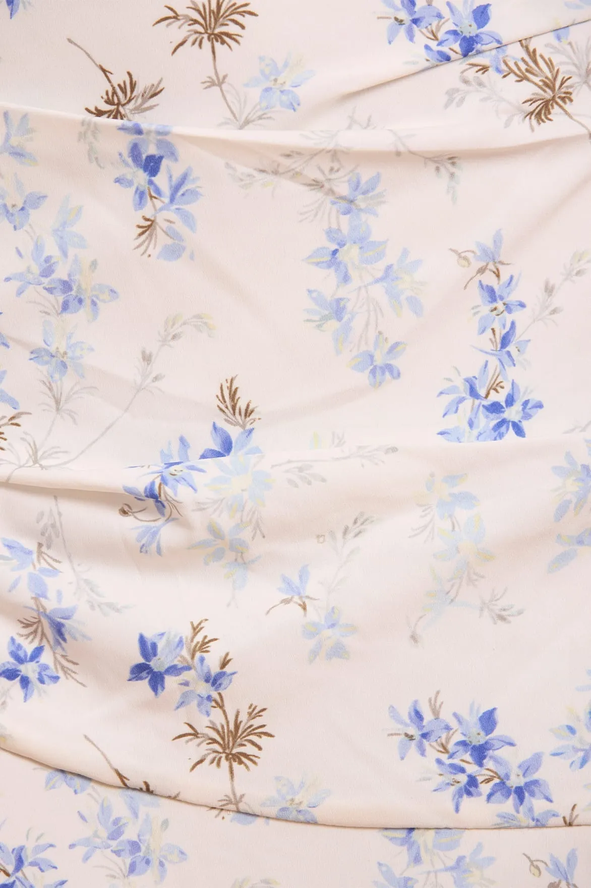 Ophelia Ditsy Crepe Off-Shoulder Gown sold by Needle & Thread product image thumbnail 4