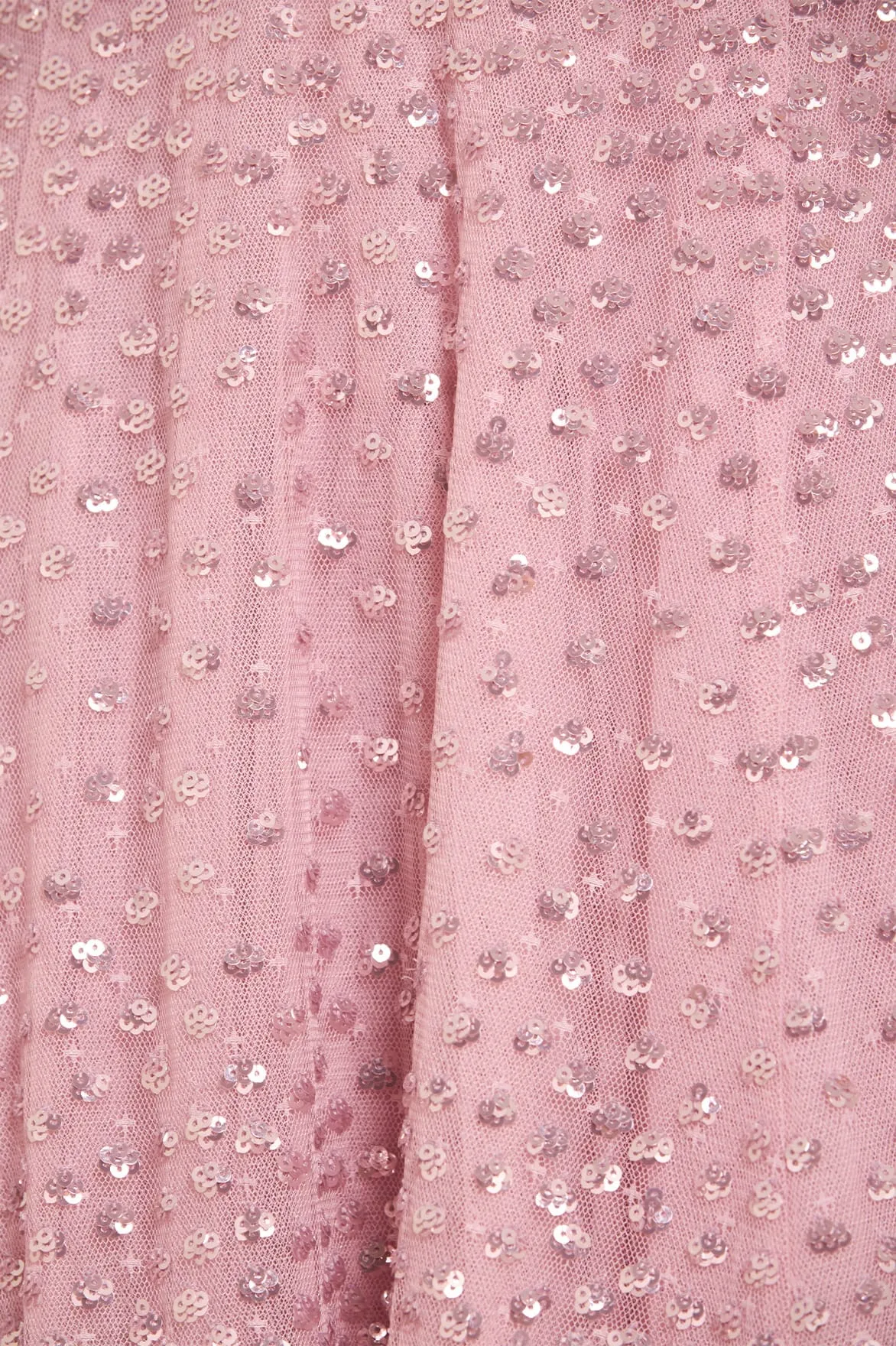 Scatter Dot One-Shoulder Ankle Gown sold by Needle & Thread product image thumbnail 4