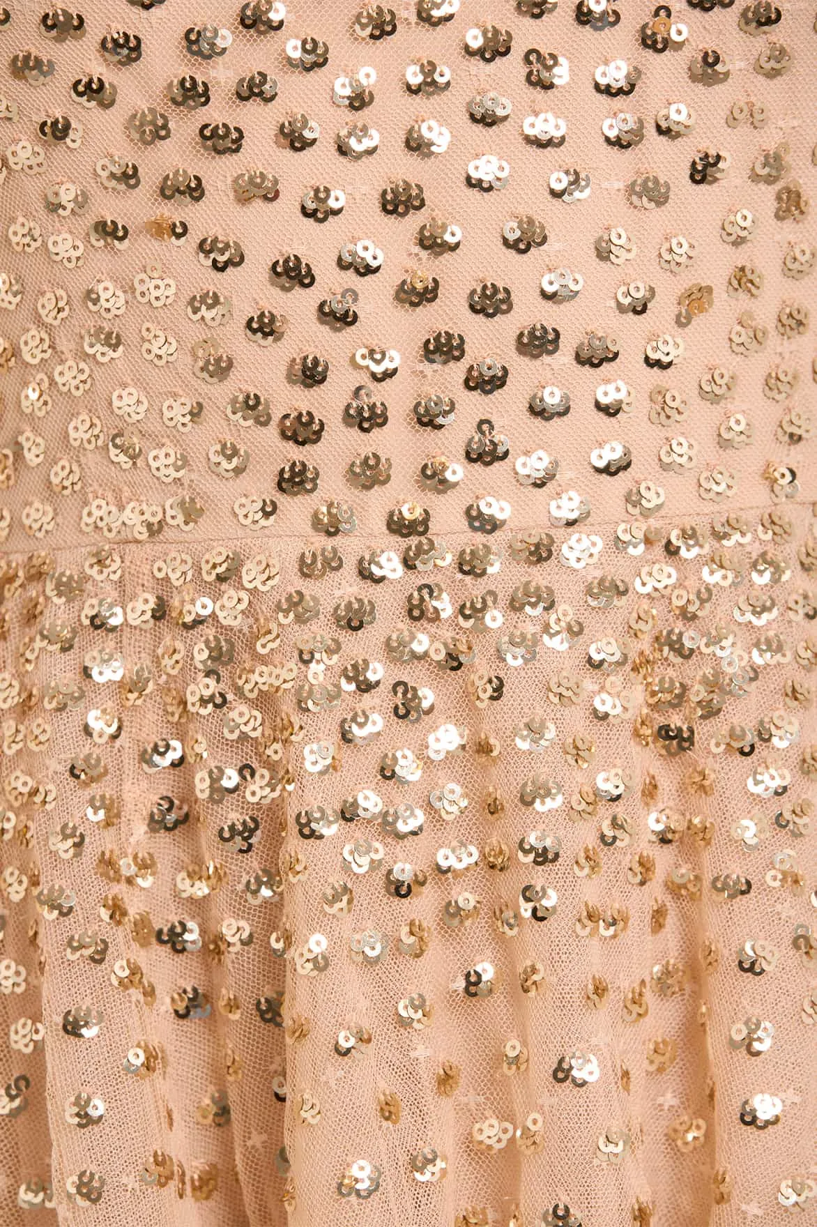 Scatter Dot One-Shoulder Mini Dress sold by Needle & Thread product image thumbnail 3