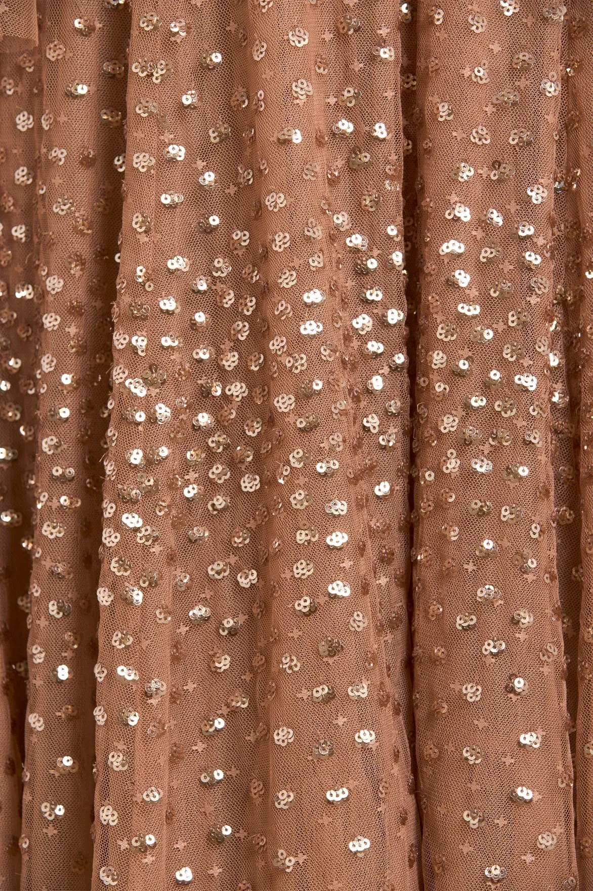 Scatter Dot Round Neck Ankle Gown sold by Needle & Thread product image thumbnail 4