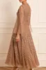Scatter Dot Round Neck Ankle Gown sold by Needle & Thread