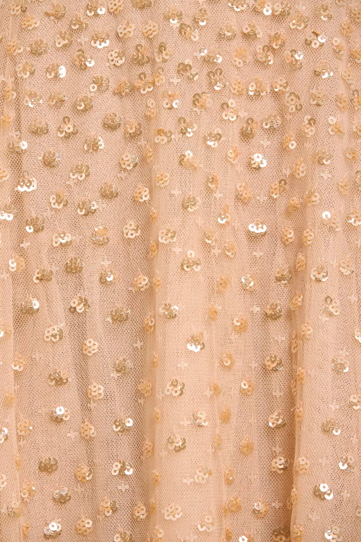 Scatter Dot Round Neck Ankle Gown sold by Needle & Thread product image thumbnail 3