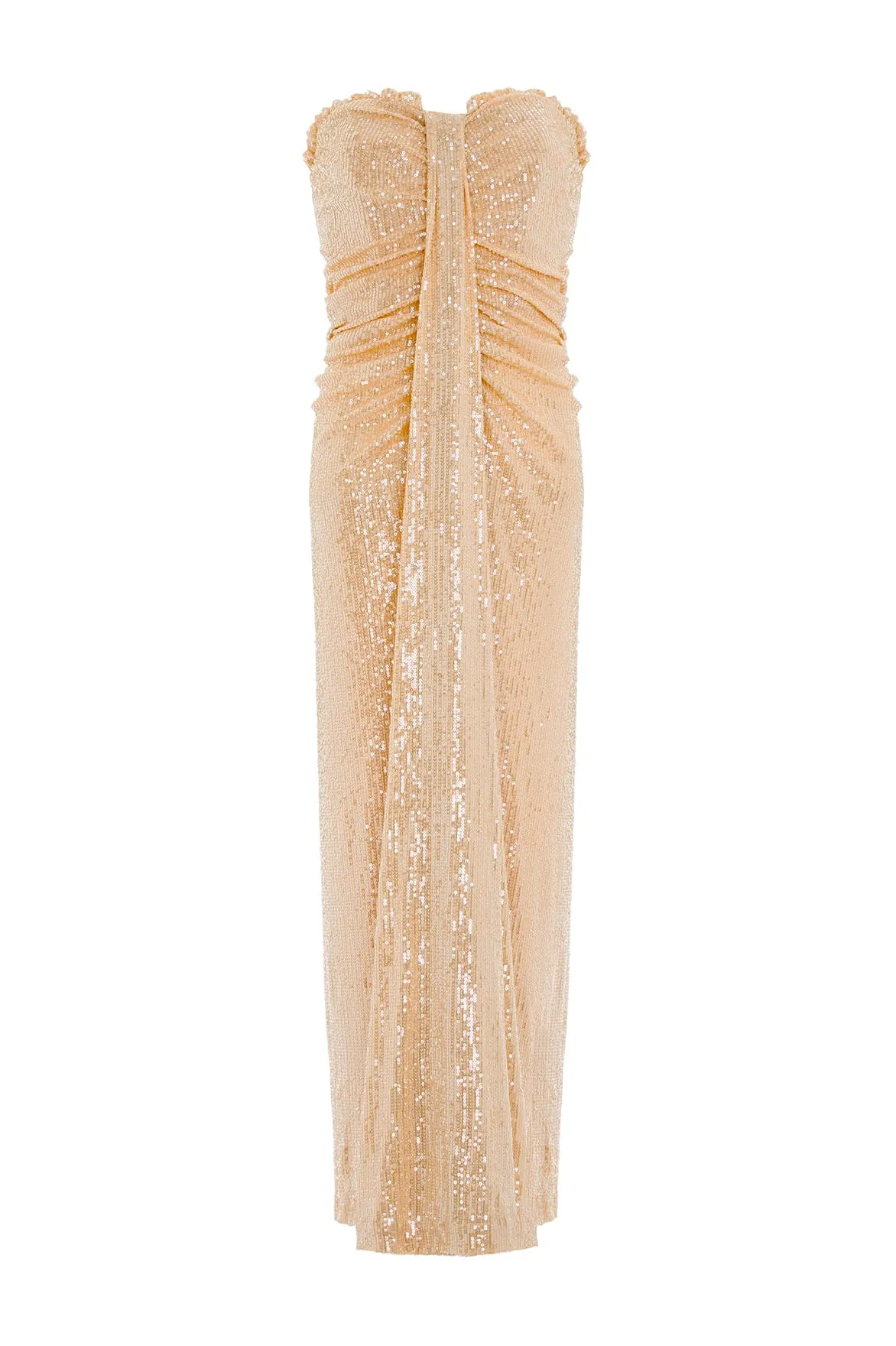 Amora Strapless Ankle Gown sold by Needle & Thread product image thumbnail 2