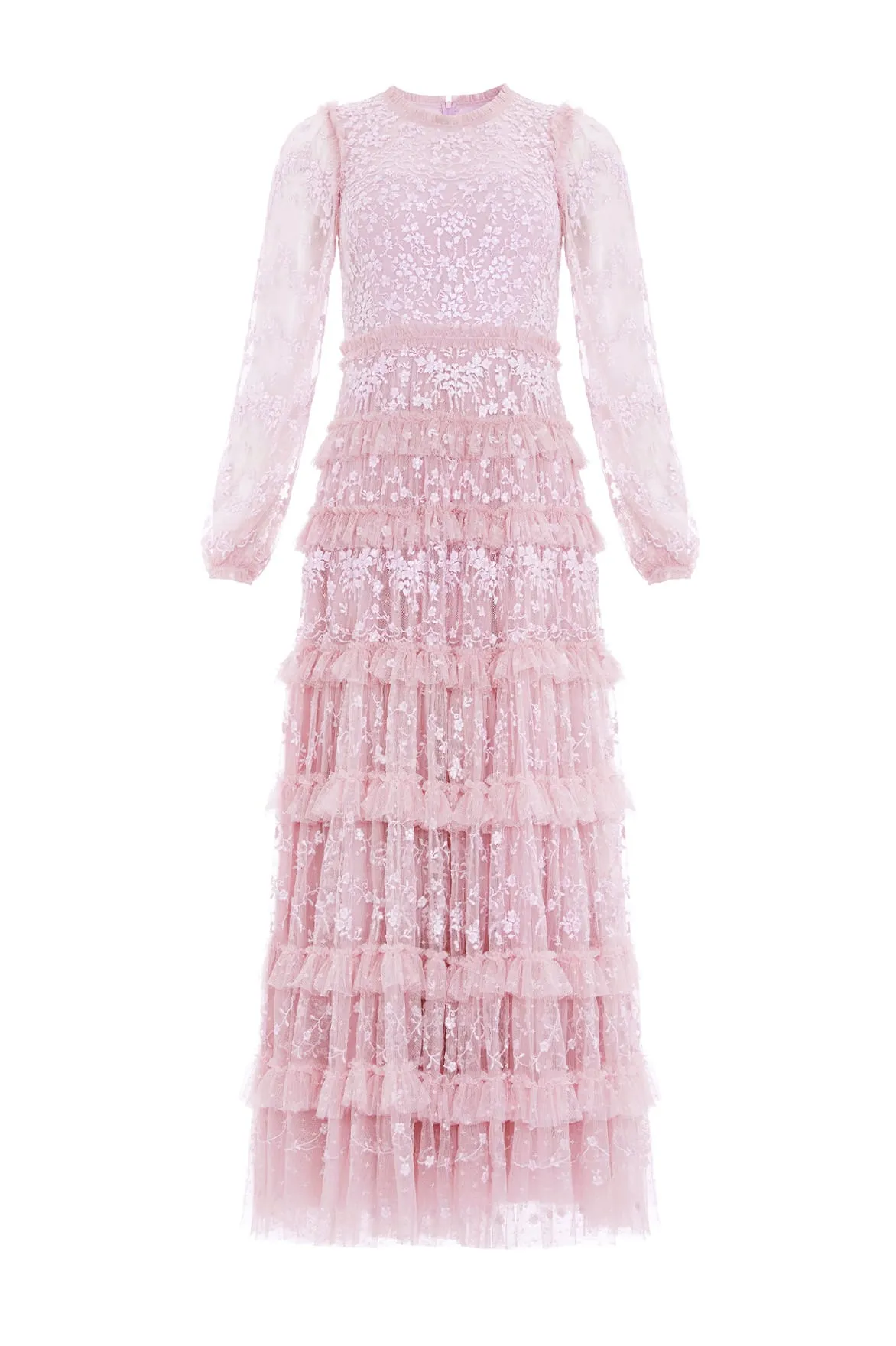 Blossom Lace Ankle Gown sold by Needle & Thread product image thumbnail 2