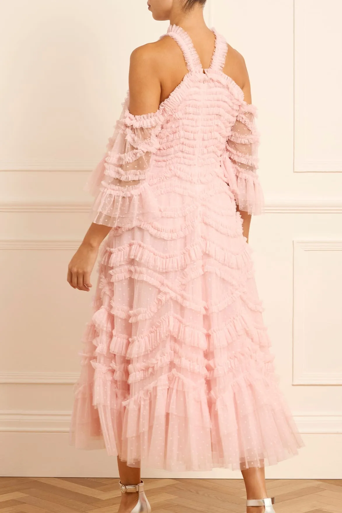 Bronte Off-Shoulder Ballerina Dress sold by Needle & Thread product image thumbnail 4