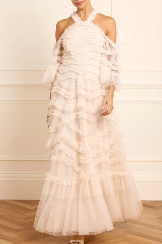 Bronte Off-Shoulder Gown made by Needle & Thread