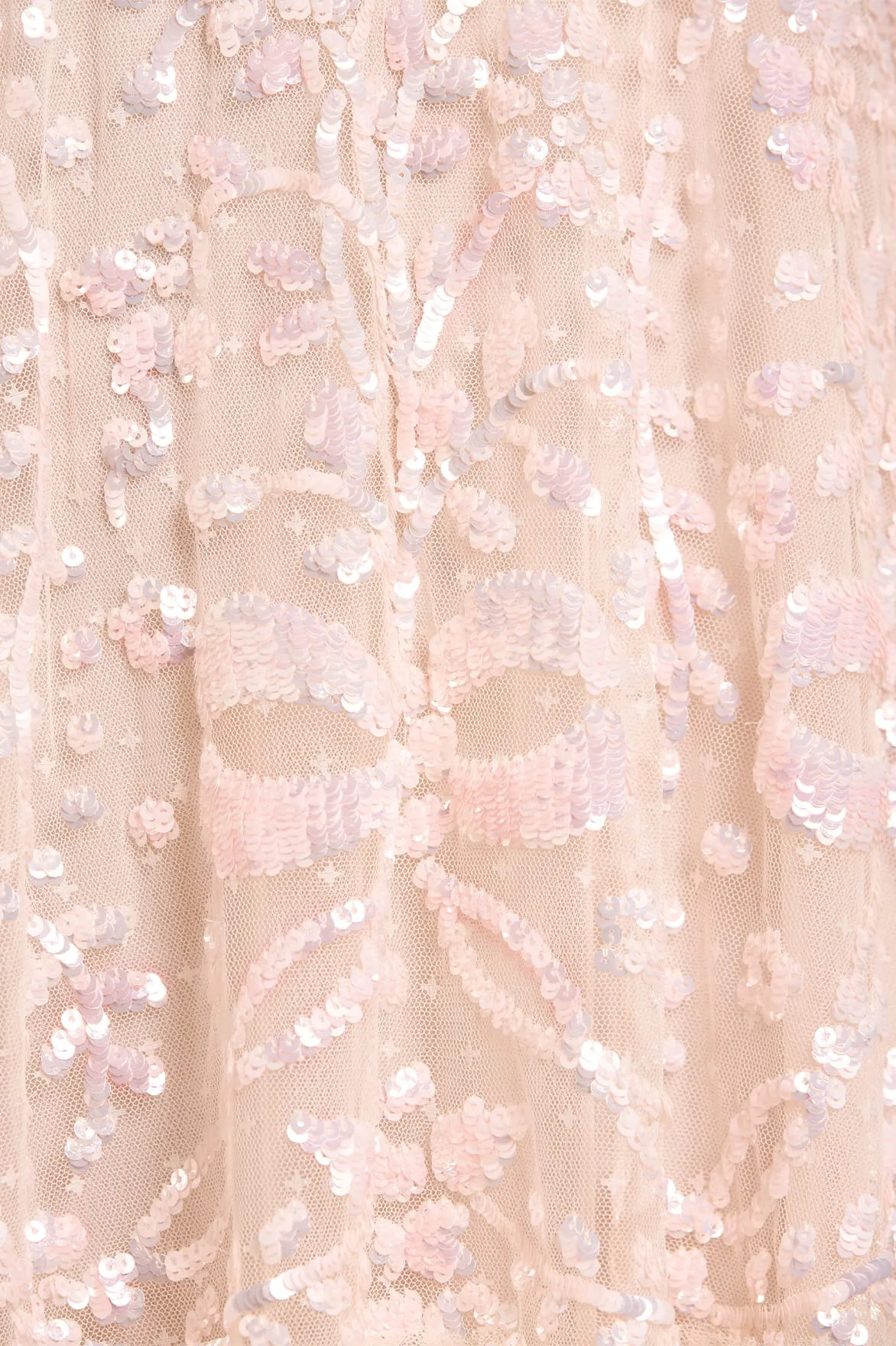 Celia Long Sleeve Mini Dress sold by Needle & Thread product image thumbnail 3