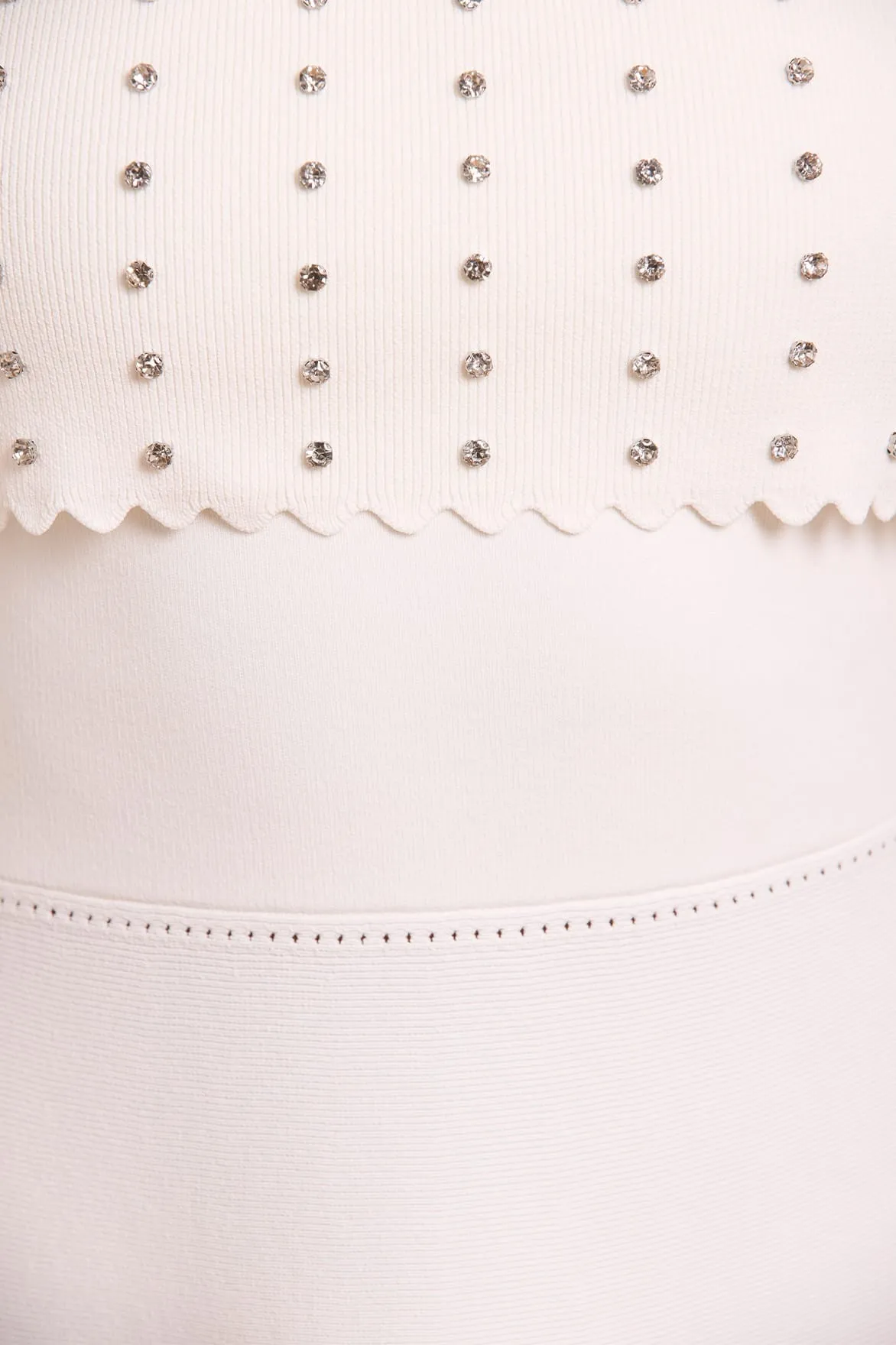 Embellished Bardot Knit Gown sold by Needle & Thread product image thumbnail 3