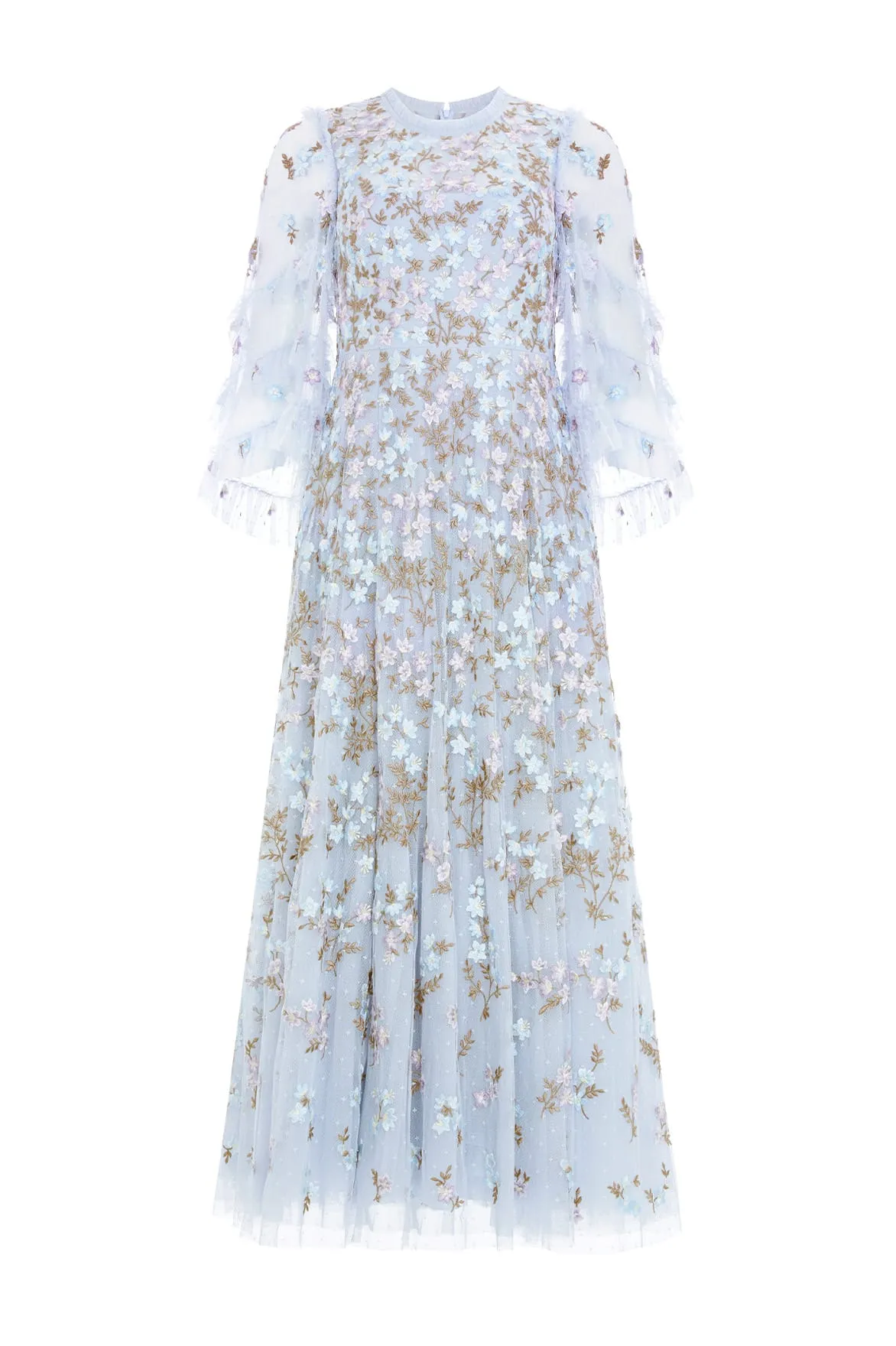 Everett Bloom Round Neck Ankle Gown sold by Needle & Thread product image thumbnail 2