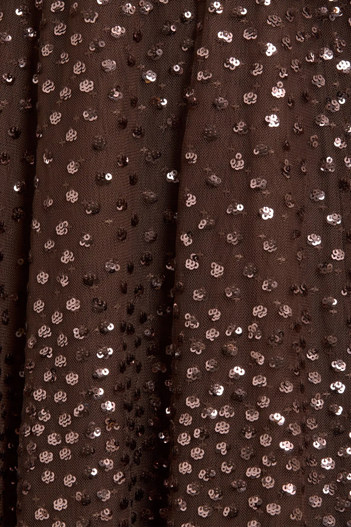 Scatter Dot Cape Sleeve Ankle Gown sold by Needle & Thread product image thumbnail 5