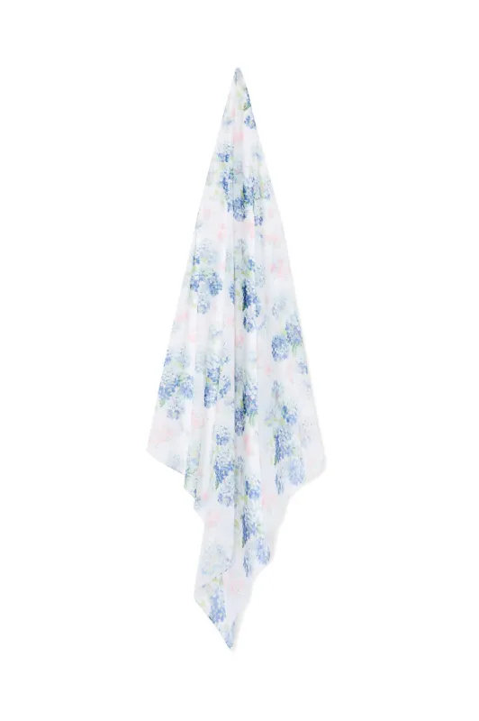 Hydrangea Chiffon Scarf sold by Needle & Thread
