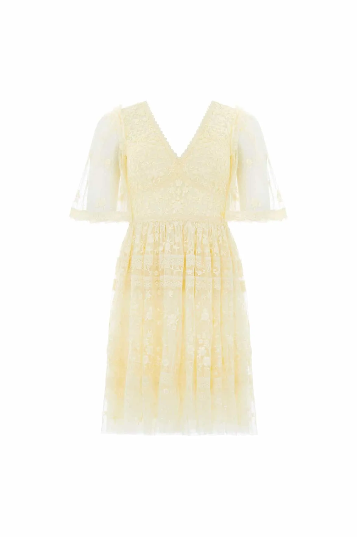 Sweetheart Lace Mini Dress sold by Needle & Thread product image thumbnail 2