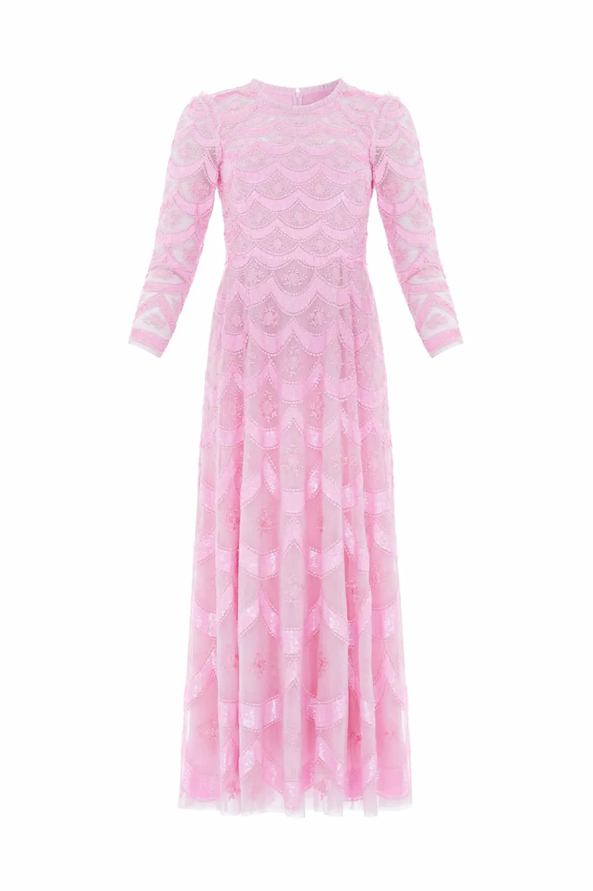 Fifi Long Sleeve Ankle Gown sold by Needle & Thread product image thumbnail 2