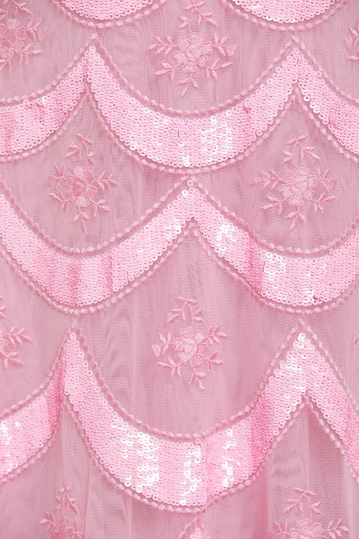 Fifi Long Sleeve Ankle Gown sold by Needle & Thread product image thumbnail 4