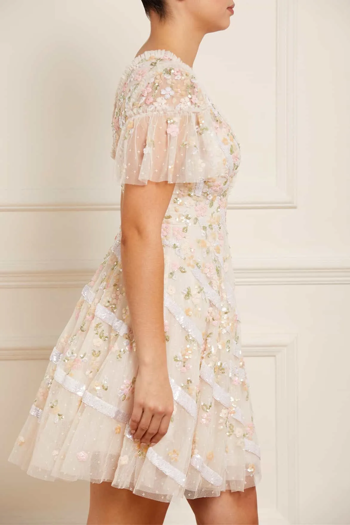 Dianella Sequin Mini Dress sold by Needle & Thread product image thumbnail 4