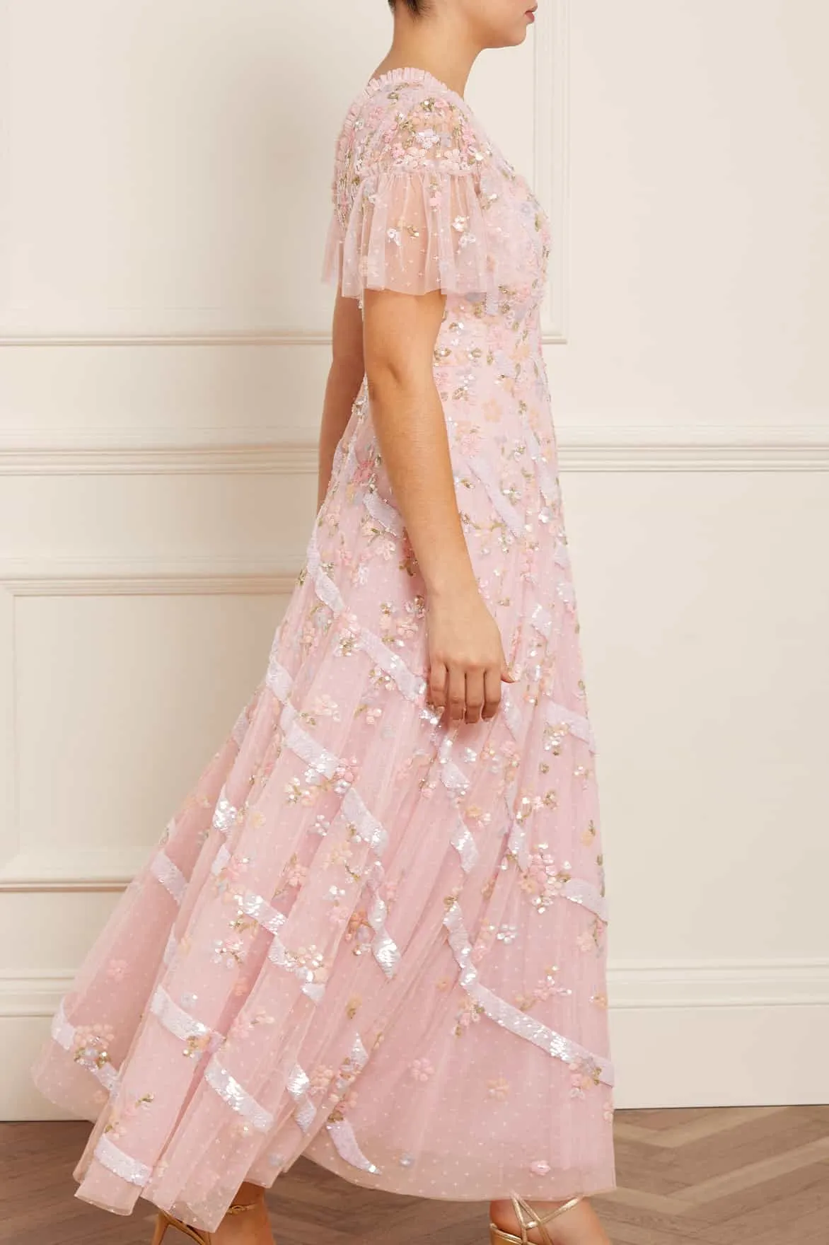 Dianella Sequin Gown sold by Needle & Thread product image thumbnail 4