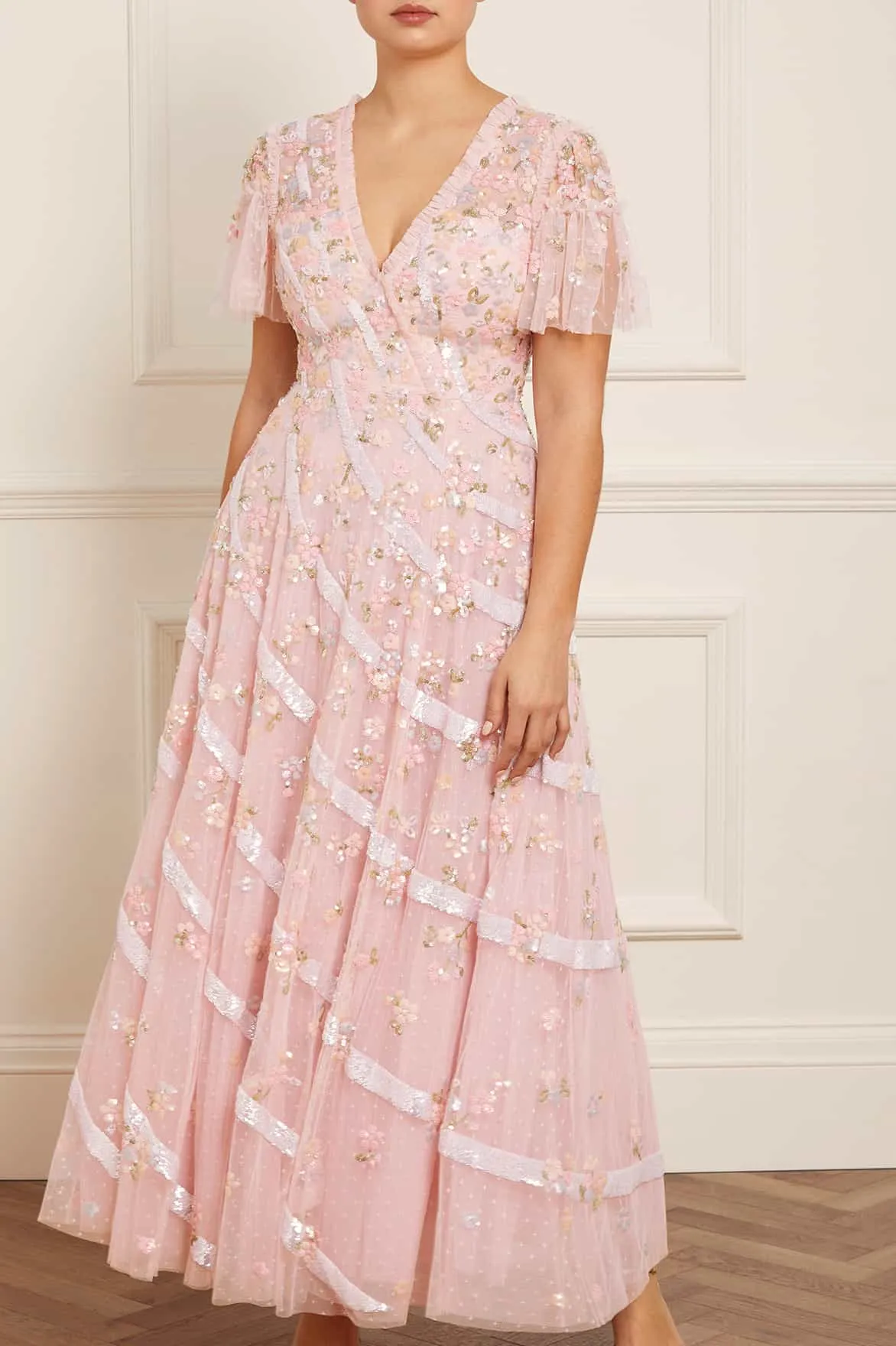 Dianella Sequin Gown sold by Needle & Thread product image thumbnail 2