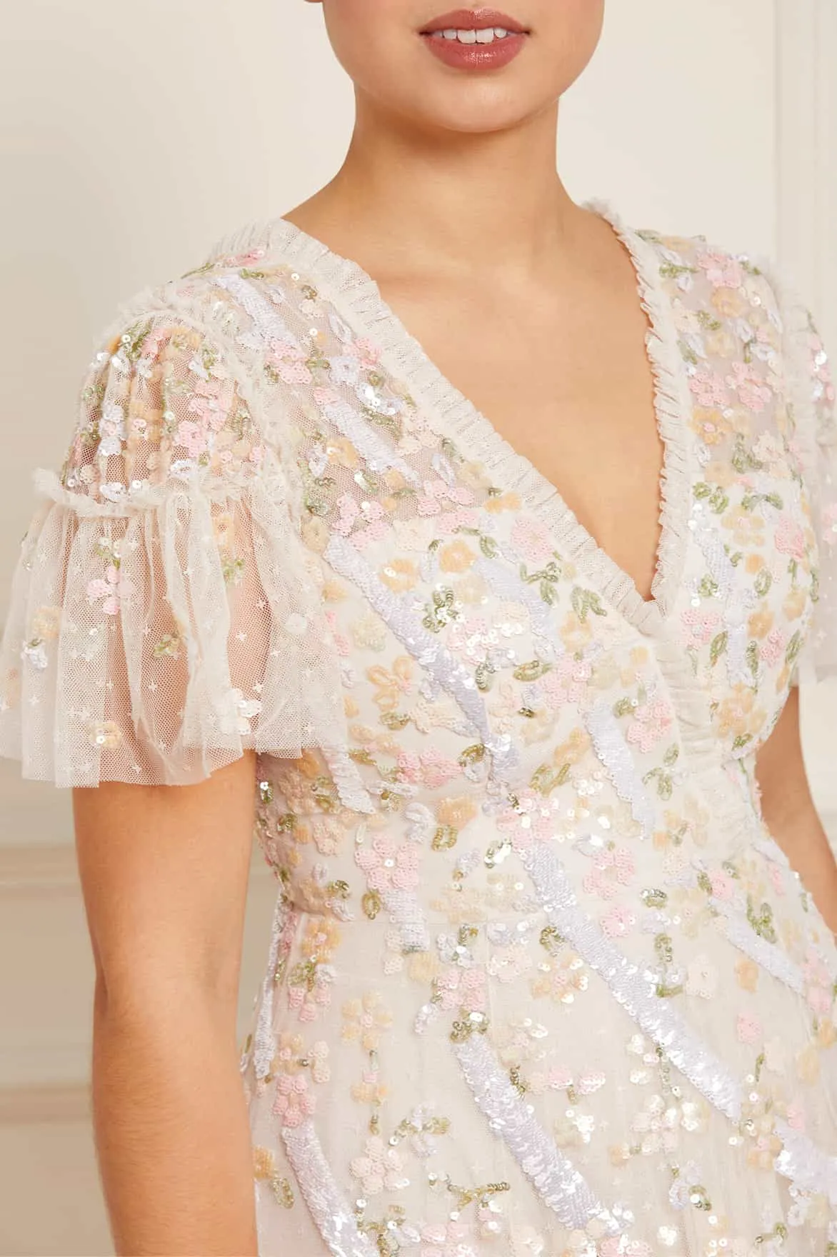 Dianella Sequin Gown sold by Needle & Thread product image thumbnail 5