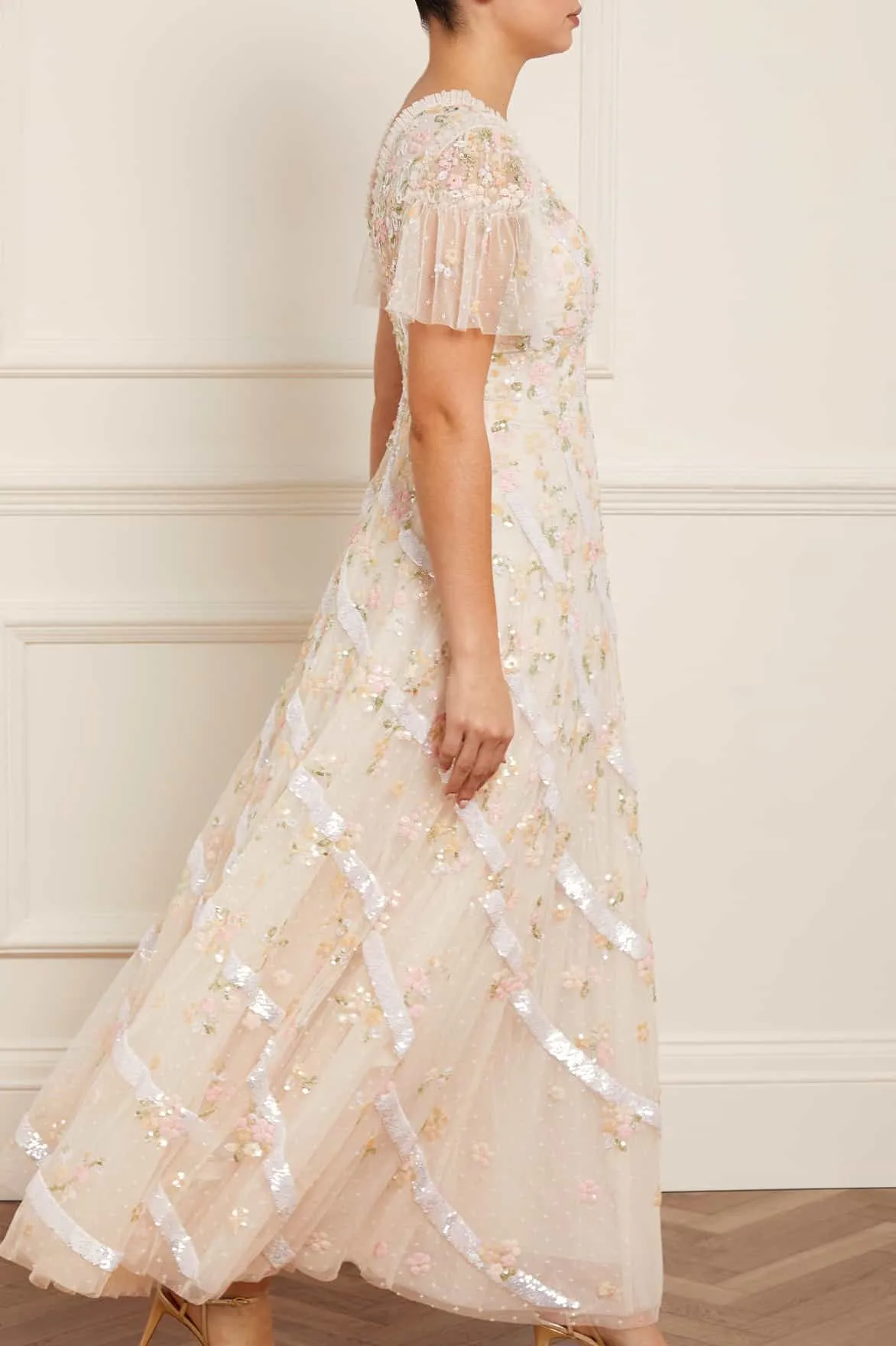 Dianella Sequin Gown sold by Needle & Thread product image thumbnail 3