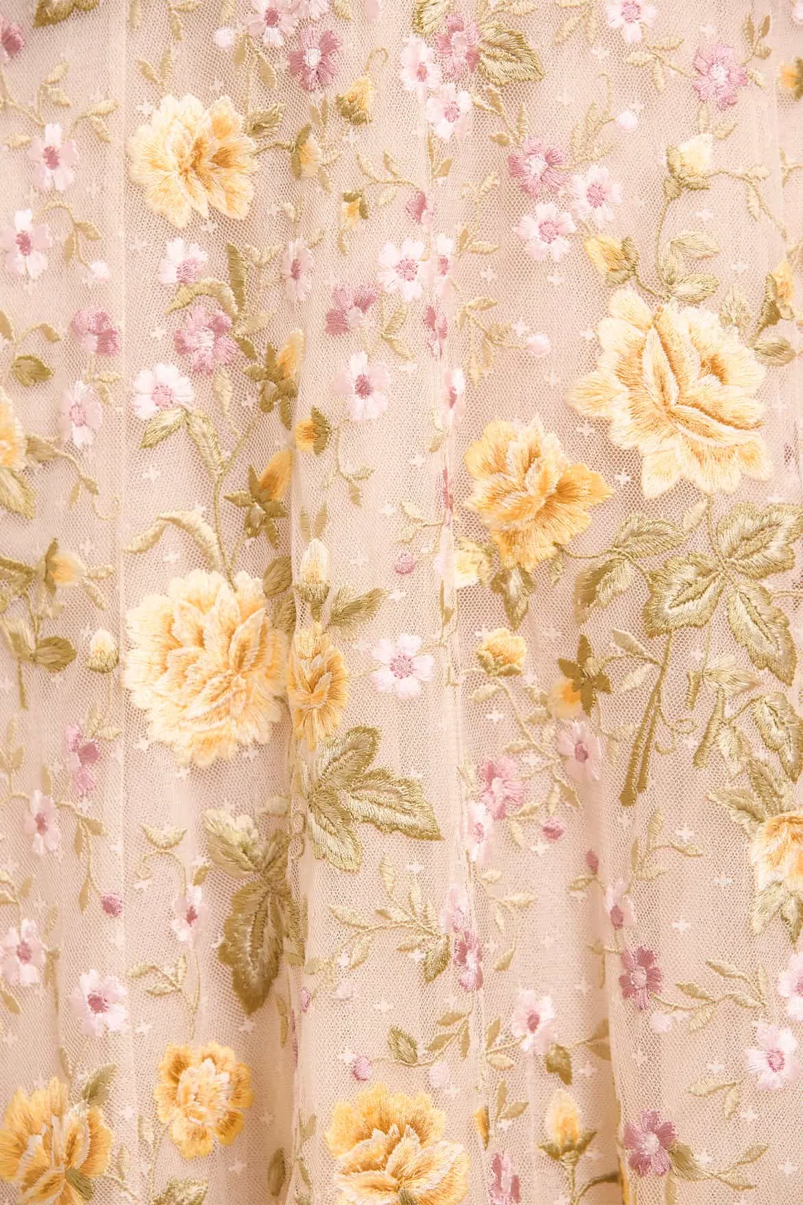 Florine Scoop Neck Ballerina Dress sold by Needle & Thread product image thumbnail 4