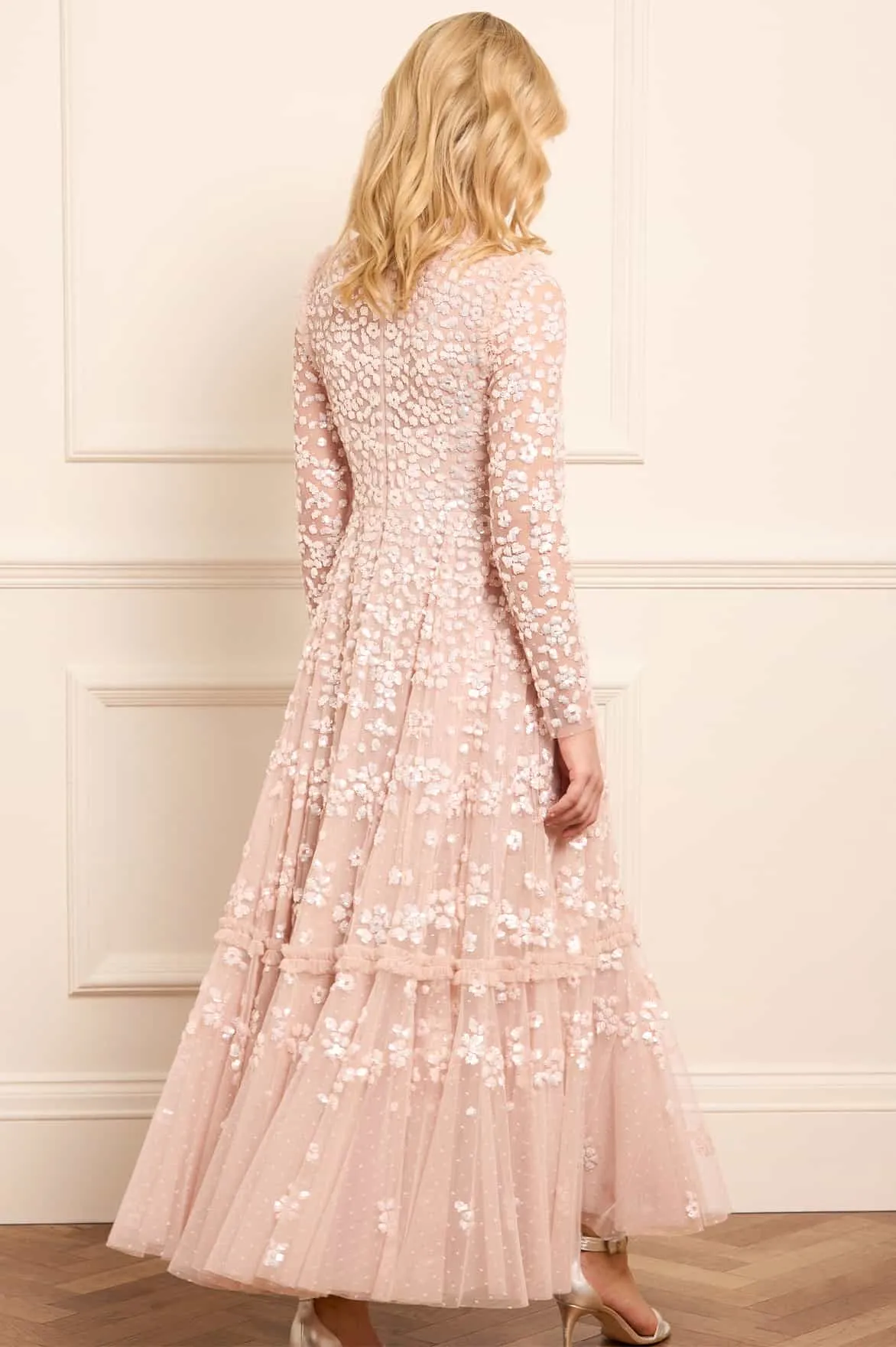 Maeva Ankle Gown sold by Needle & Thread product image thumbnail 4