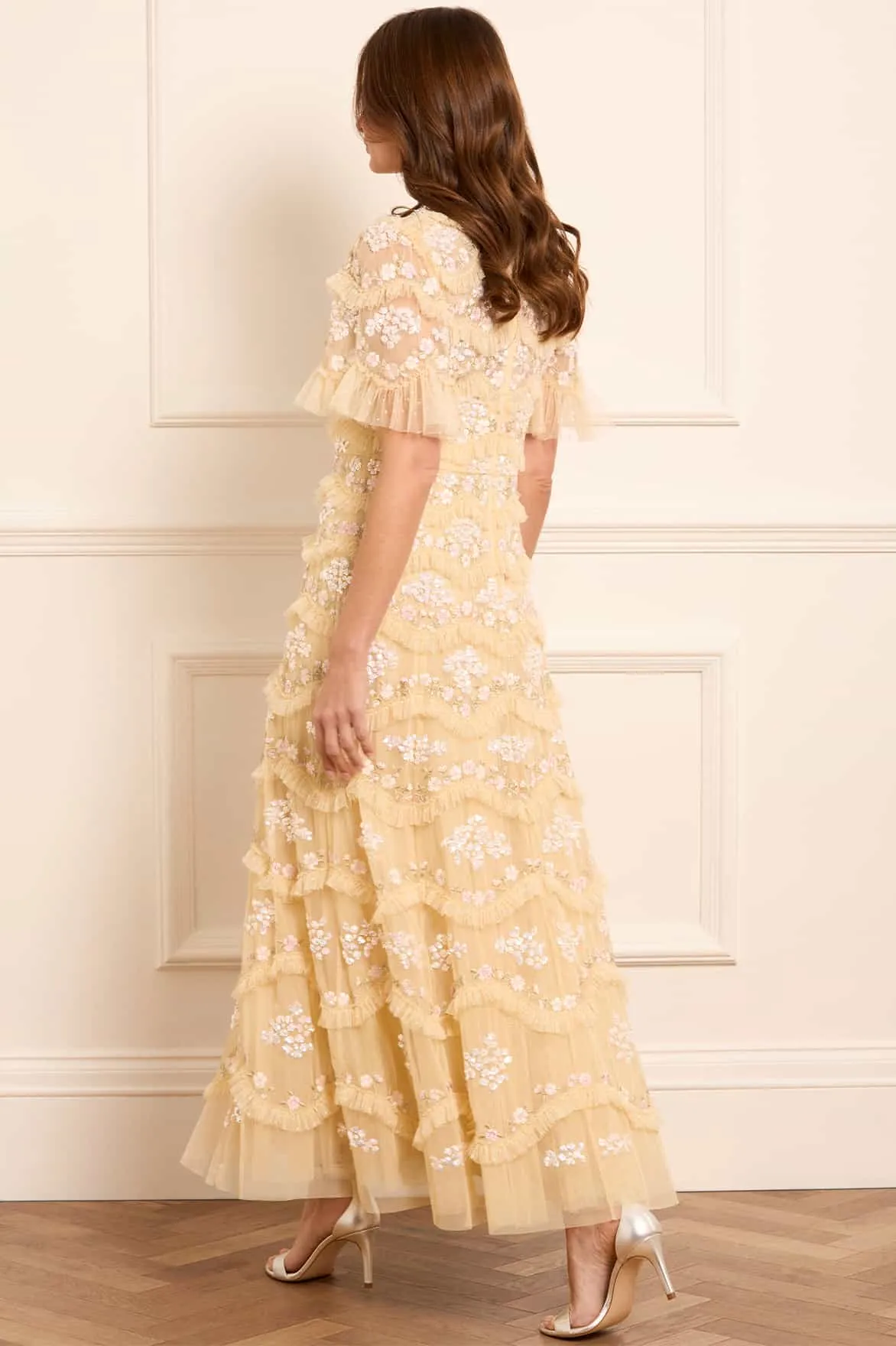 Daisy Wave Ankle Gown sold by Needle & Thread product image thumbnail 4