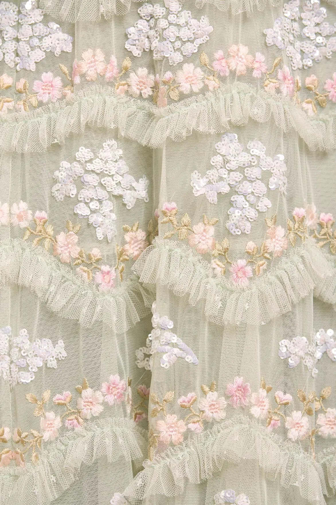 Daisy Wave Ankle Gown sold by Needle & Thread product image thumbnail 4