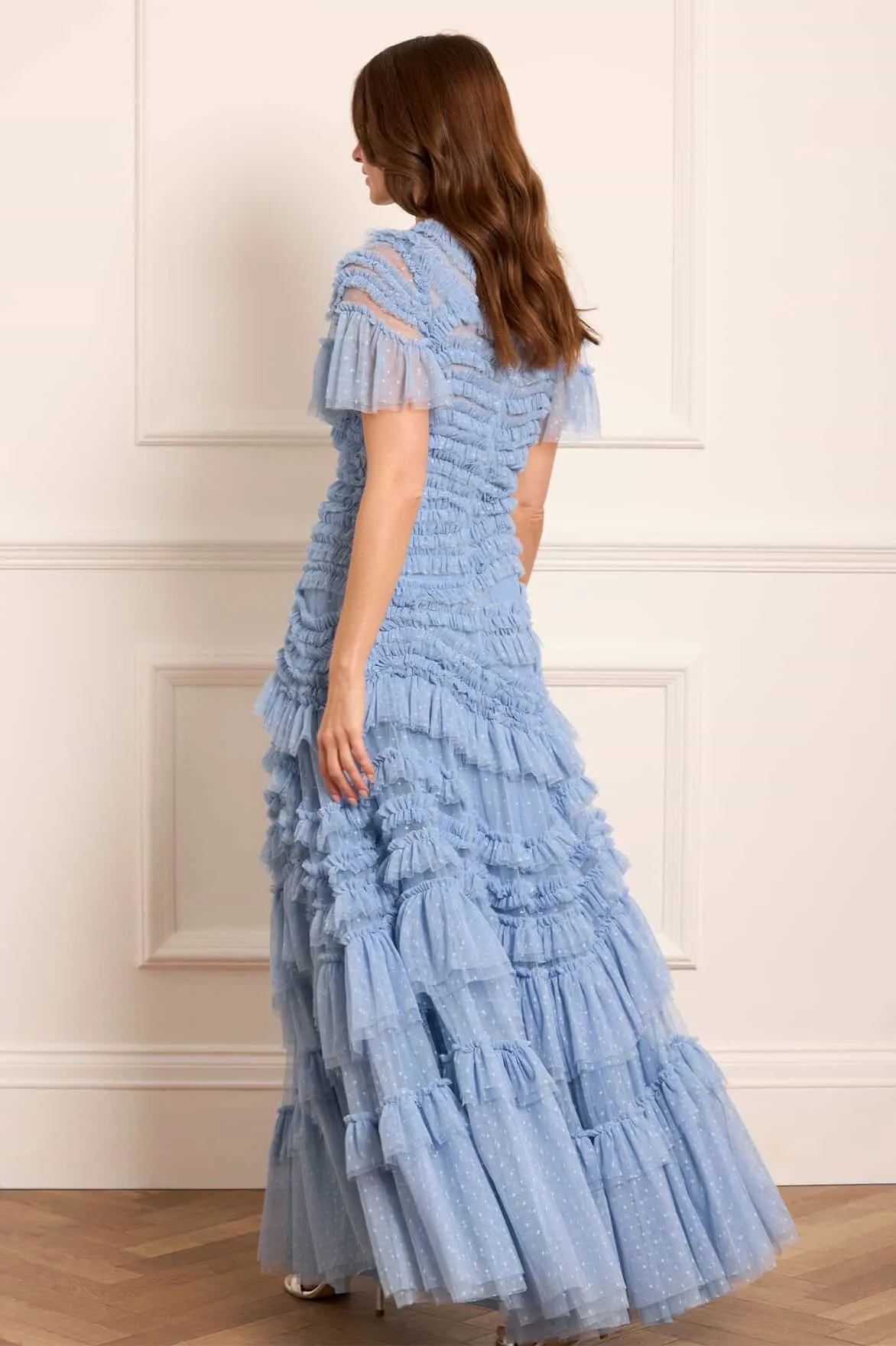 Wild Rose Short Sleeve Gown sold by Needle & Thread product image thumbnail 4