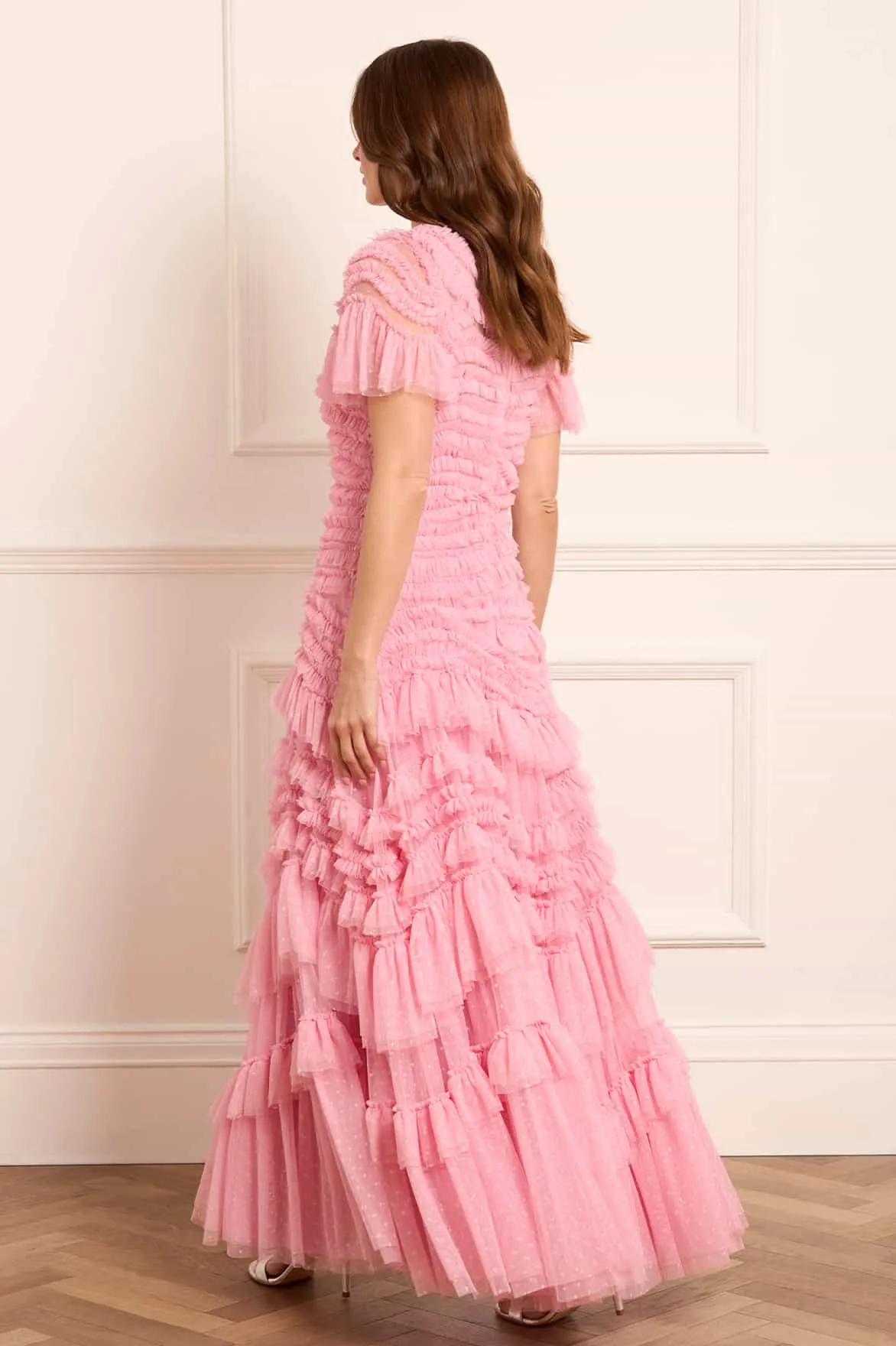 Wild Rose Short Sleeve Gown sold by Needle & Thread product image thumbnail 5