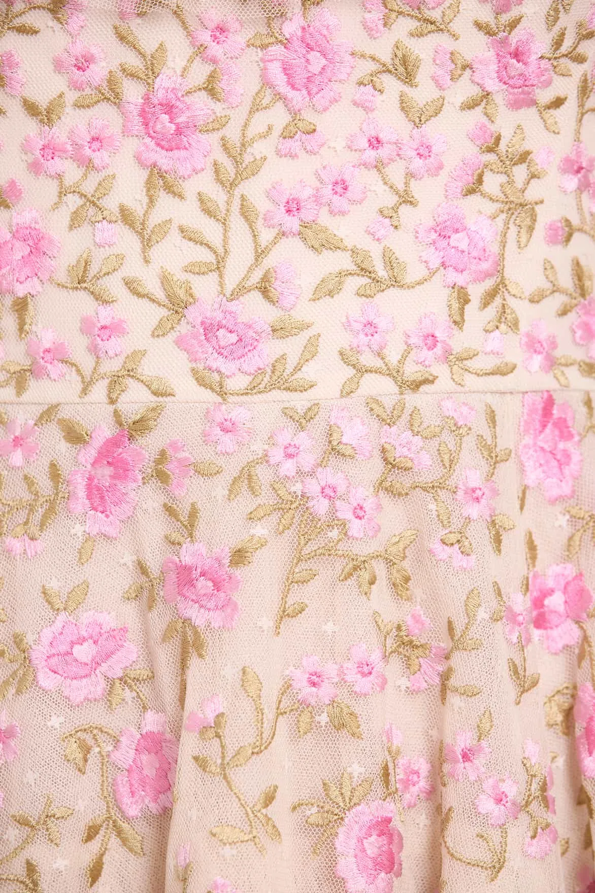 Lea Ditsy Micro Mini Dress sold by Needle & Thread product image thumbnail 3